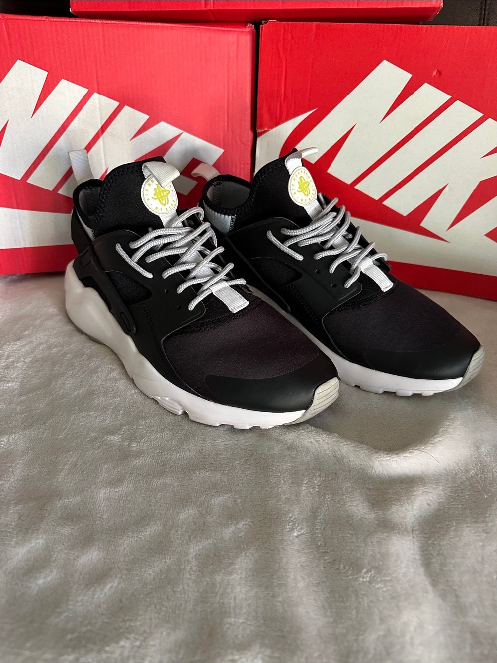 Nike Air Huarache Run Ultra 'Black Grey' (2017) Size9.5